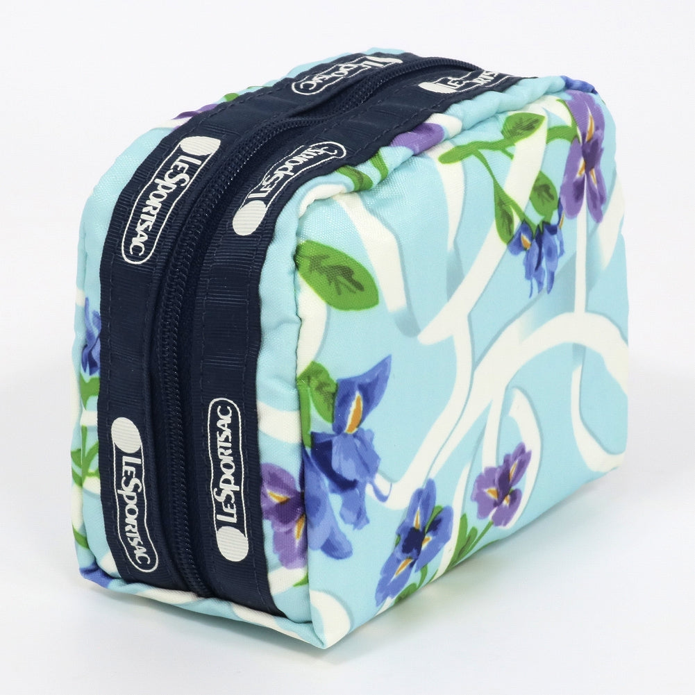 LeSportsac レスポートサック ポーチ 6701 SQUARE COSMETIC G823 RIBBONS OF HOPE