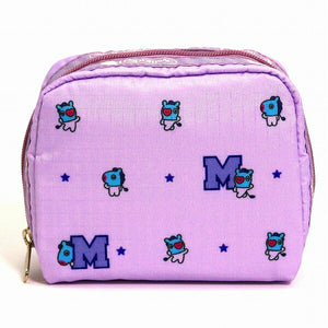 レスポートサック BT21 ポーチ LeSportsac SQUARE COSMETIC BT21 MANG