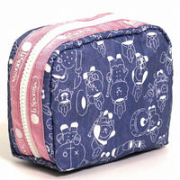 レスポートサック BT21 ポーチ LeSportsac SQUARE COSMETIC BT21 DENIM ACC