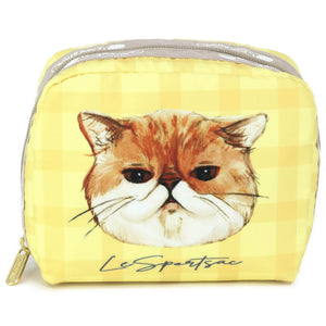 LeSportsac レスポートサック ポーチ 6701 SQUARE COSMETIC U242 CAT DAY ES
