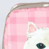 LeSportsac レスポートサック ポーチ 6701 SQUARE COSMETIC U243 CAT DAY P