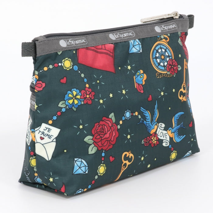 LeSportsac レスポートサック ポーチ 7105 COSMETIC CLUTCH E465 KEEPSAKE MEMORY