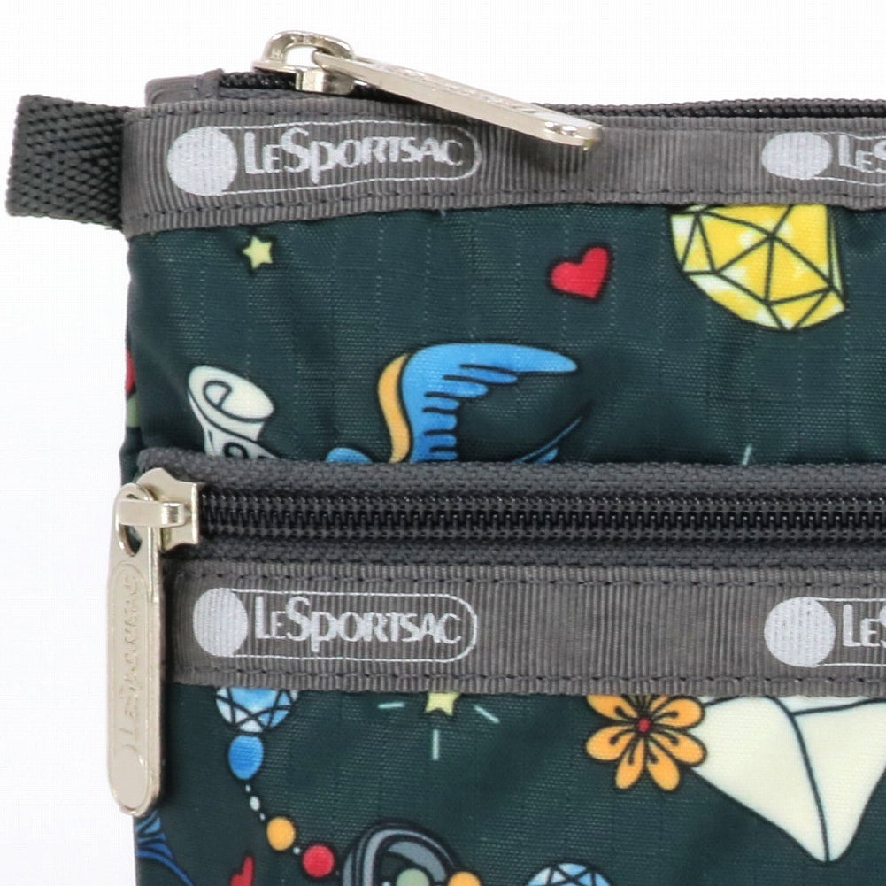 LeSportsac レスポートサック ポーチ 7105 COSMETIC CLUTCH E465 KEEPSAKE MEMORY