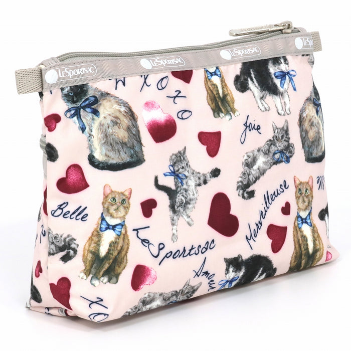 LeSportsac レスポートサック ポーチ 7105 COSMETIC CLUTCH E479 AMOUR HEART