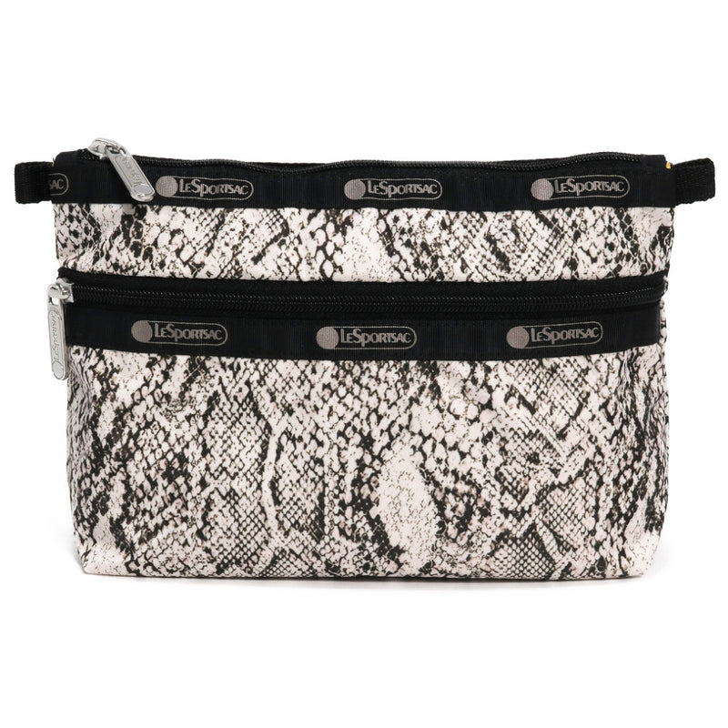 LeSportsac レスポートサック ポーチ 7105 COSMETIC CLUTCH U275 CLASSIC PYTHON IVORY