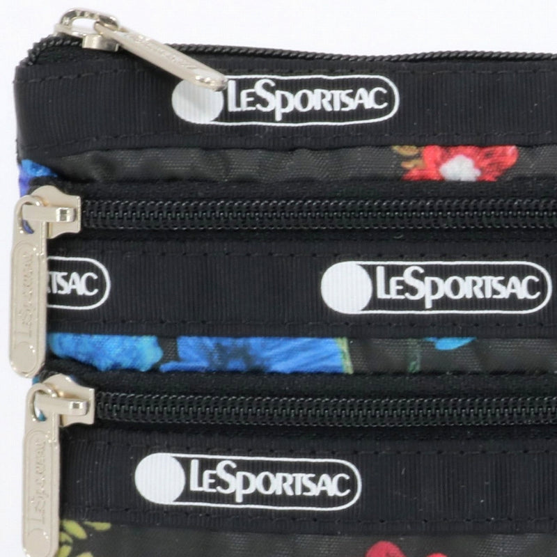 LeSportsac レスポートサック ポーチ 7158 3 ZIP COSMETIC E477 FORGET ME NOT