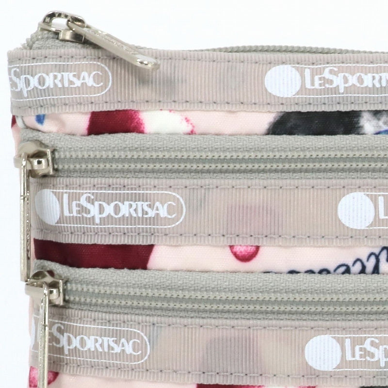 LeSportsac レスポートサック ポーチ 7158 3 ZIP COSMETIC E479 AMOUR HEART