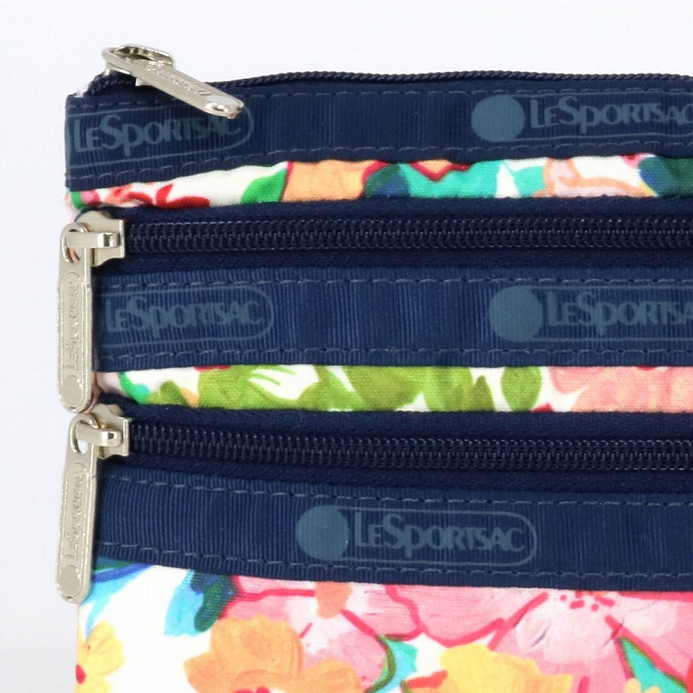 LeSportsac レスポートサック ポーチ 7158 3 ZIP COSMETIC E625 COLORFUL GARDEN