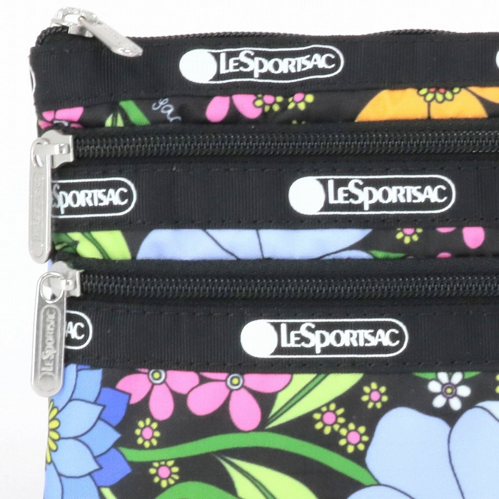 LeSportsac レスポートサック ポーチ 7158 3 ZIP COSMETIC E833 SYDNEY FLORAL
