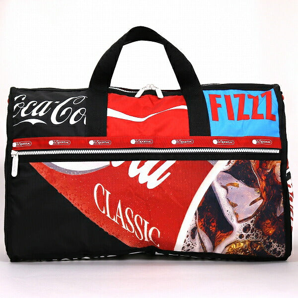 レスポートサック ボストンバッグ LeSportsac LARGE WEEKENDER COCA COLA GOES ALONG