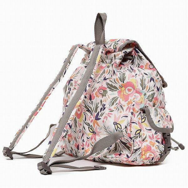 レスポートサック リュックサック LeSportsac MEDIUM VOYAGER BACKPACK PAREO SAND