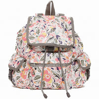 レスポートサック リュックサック LeSportsac MEDIUM VOYAGER BACKPACK PAREO SAND