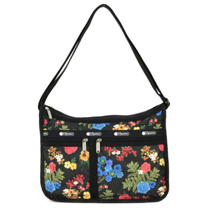 LeSportsac レスポートサック ショルダーバッグ 7507 DELUXE EVERYDAY BAG E477 FORGET ME NOT