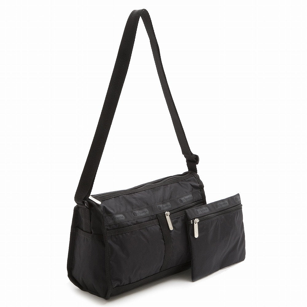 LeSportsac レスポートサック ショルダーバッグ 7519 DELUXE SHOULDER SATCHEL 5982 Black S –  いいものを安く ワダツミ公式通販