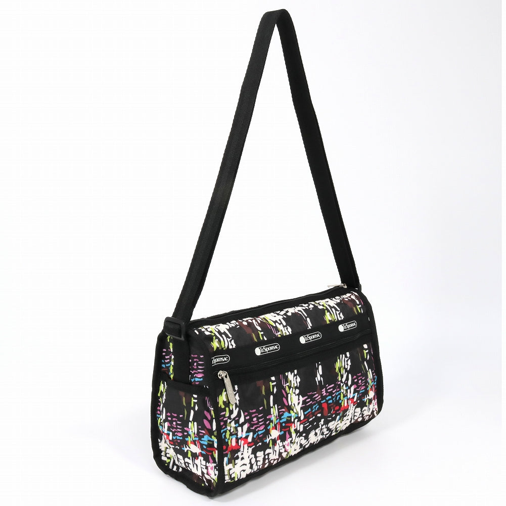 LeSportsac レスポートサック ショルダーバッグ 7519 DELUXE SHOULDER SATCHEL E474 RUNNING WEAVE