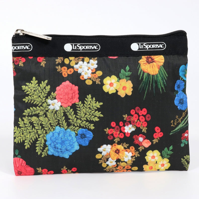 LeSportsac レスポートサック ショルダーバッグ 7519 DELUXE SHOULDER SATCHEL E477 FORGET ME NOT