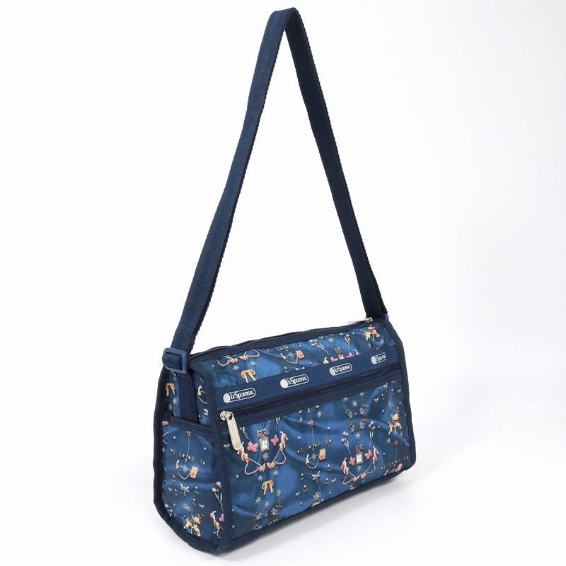 LeSportsac レスポートサック ショルダーバッグ 7519 DELUXE SHOULDER SATCHEL E480 CAROUSEL CHORDS