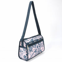 LeSportsac レスポートサック ショルダーバッグ 7519 DELUXE SHOULDER SATCHEL E483 ROOKS AND ROSES