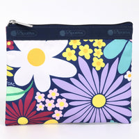 LeSportsac レスポートサック ショルダーバッグ 7519 DELUXE SHOULDER SATCHEL E877 FLOWER POP