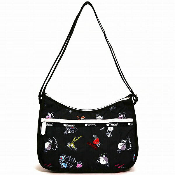 レスポートサック BT21 ショルダーバッグ 斜めがけ 大人 LeSportsac CLASSIC HOBO BT21 BLACK