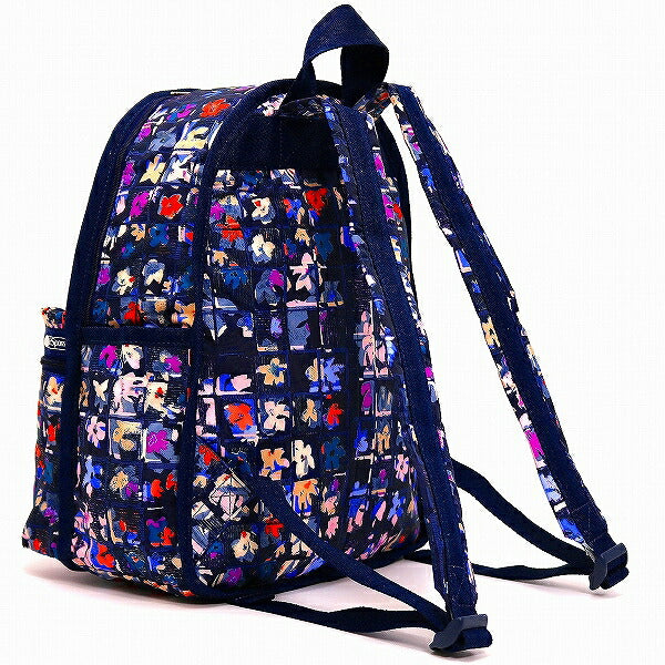 レスポートサック リュックサック LeSportsac BASIC BACKPACK VERY MERRY NAVY