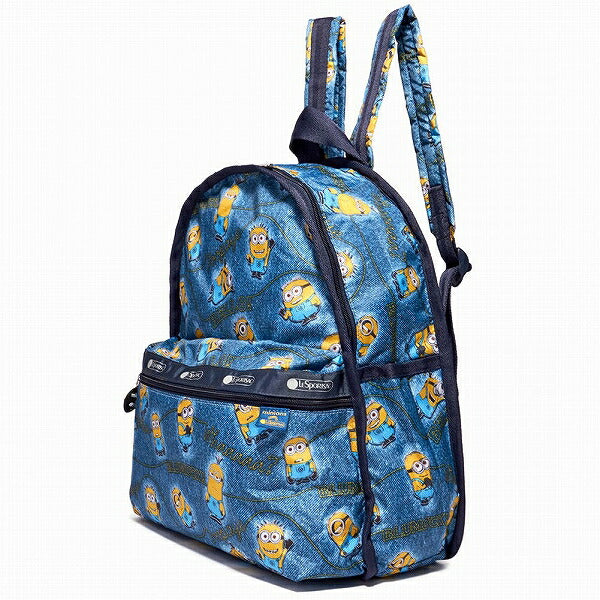 レスポートサック リュックサック LeSportsac BASIC BACKPACK DENIM PATCHES