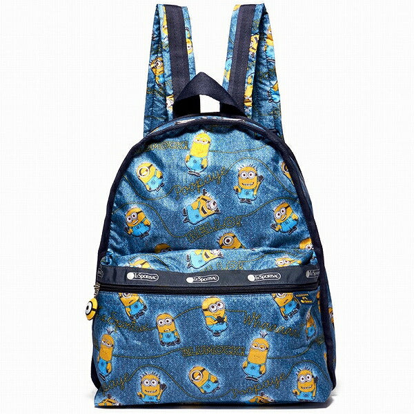 レスポートサック リュックサック LeSportsac BASIC BACKPACK DENIM PATCHES