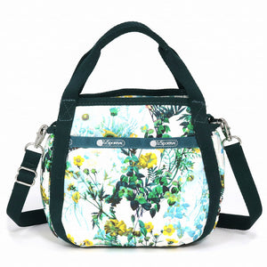 レスポートサック ショルダーバッグ スモールジェニー LeSportsac 8056 E611 FLORESCENT FLORAL BLANC グリーン