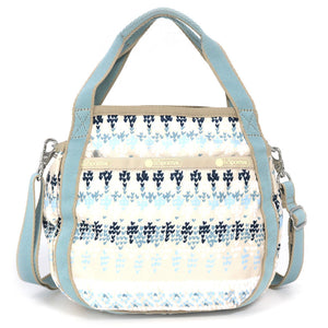 レスポートサック ショルダーバッグ スモールジェニー LeSportsac 8056 E775 COZY FAIRISLE グレー