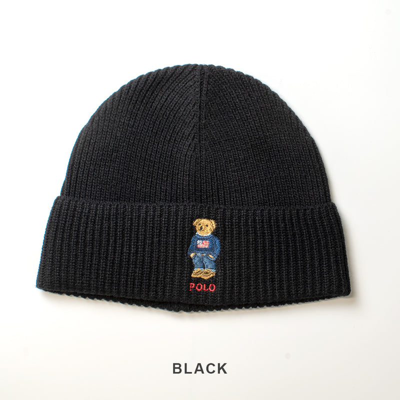 ポロ ラルフローレン ニット帽 メンズ レディース ポロベアー ニットキャップ ビーニー POLO RALPH LAUREN PC1030