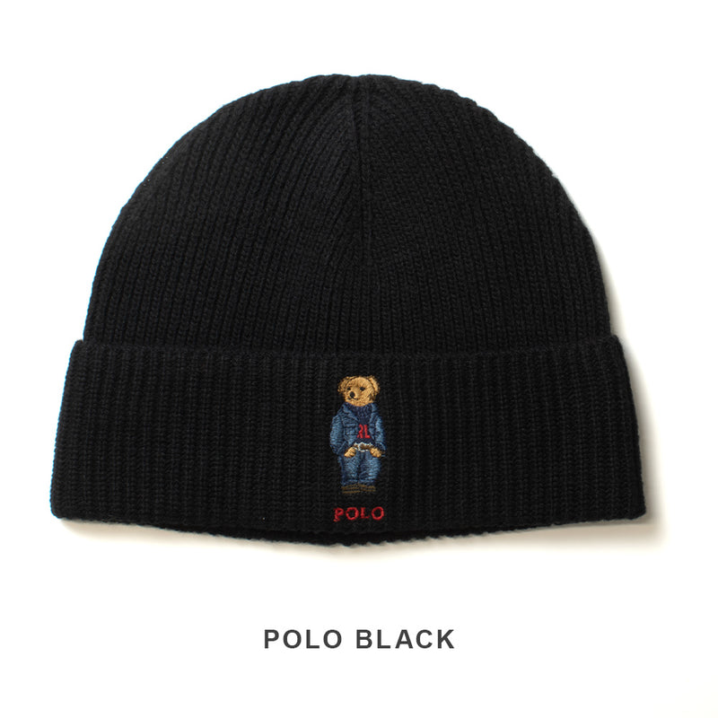 ポロ ラルフローレン ニット帽 メンズ レディース ポロベアー ニットキャップ ビーニー POLO RALPH LAUREN PC1268